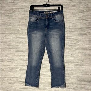 Indigo Rein Cropped Straight-Leg Blue Jeans – Size 9 (810)